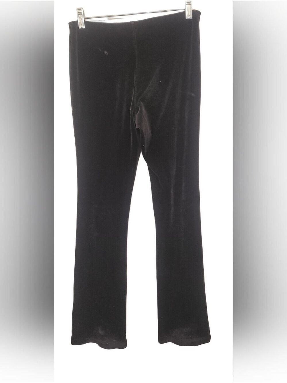 Energie Black Velvet Flared Joggers Sz Small
